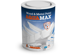 Aquamax wood saten bela boja za drvo na vodenoj bazi 650 ml