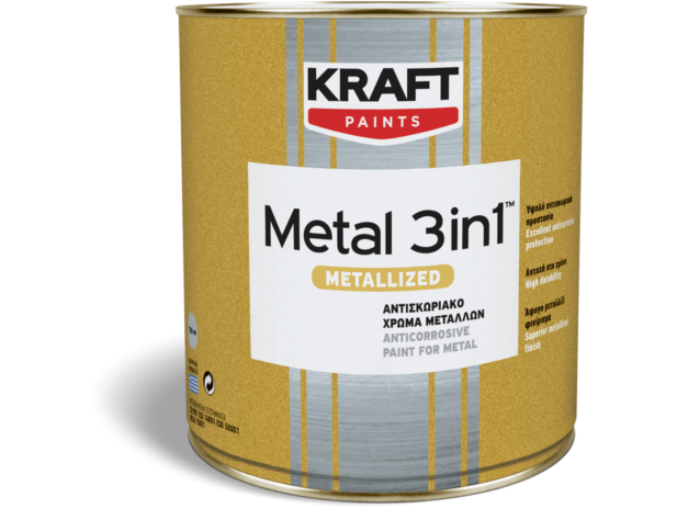 Metal 3u1 Metalic 750ml