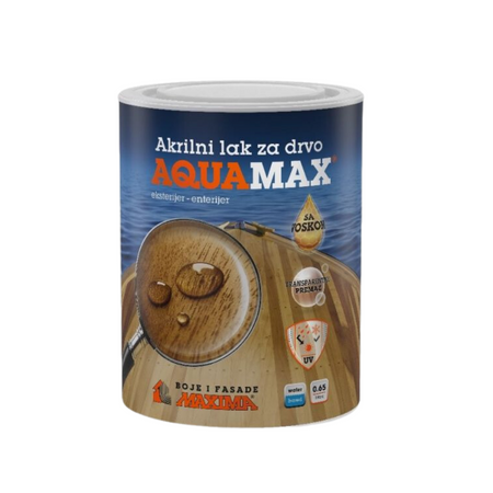 Aquamax akrilni lak za drvo 650ml