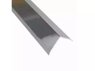 Alu lajsna za zaštitu ivica zida 25x25mm siva mat