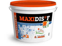 Maxidis F unutrašnja vodoperiva boja otporna na buđ